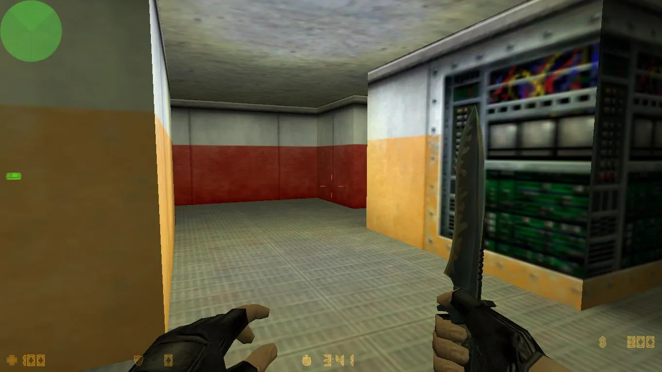 Скриншот  de_buster — карта для CS 1.6: точки, расклад по сторонам, бот .nav и оптимизация