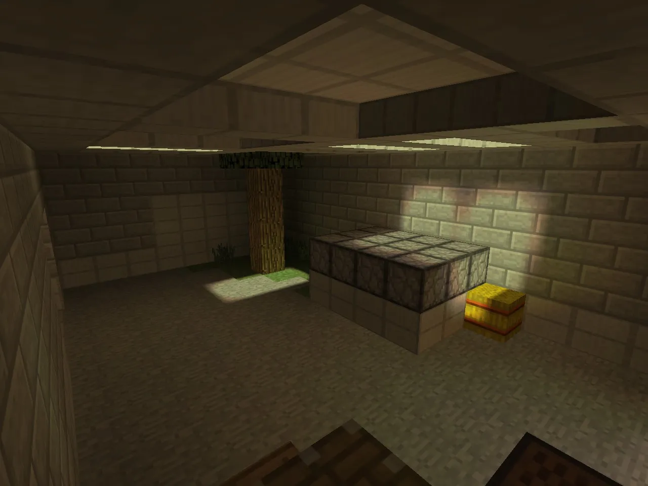 Скриншот Карта de_cache_minecraft для CS 1.6: планировка, тактика Т/КТ, .nav для ботов, оптимизация