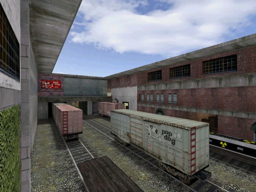 Скриншот  Карта de_nine для CS 1.6: Тактический анализ и особенности