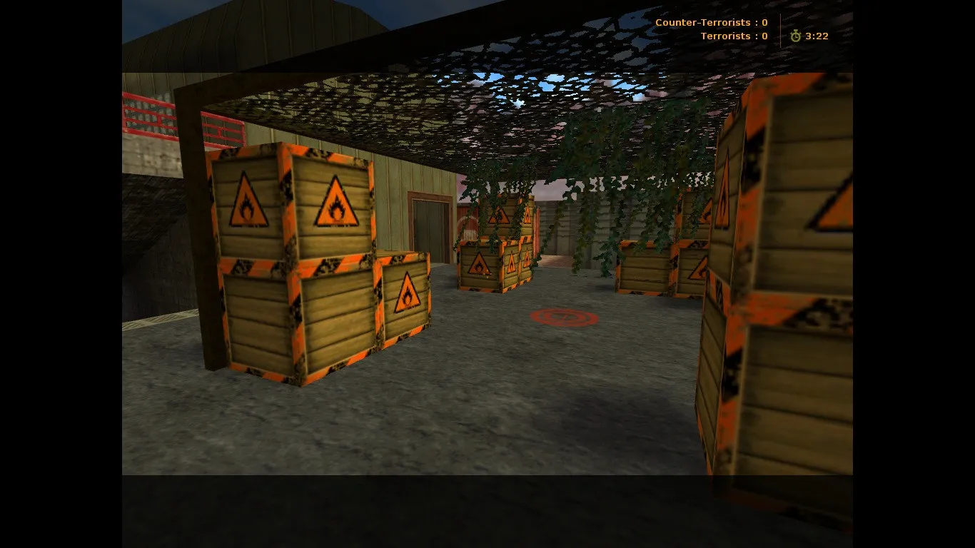 Скриншот  de_fanatic для CS 1.6: разбор карты, точки, маршруты и оптимизация под FPS