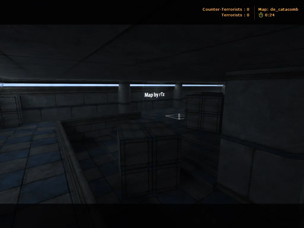 Скриншот  de_catacomb для CS 1.6: обзор карты, точки, баланс сторон и настройка для стабильной игры