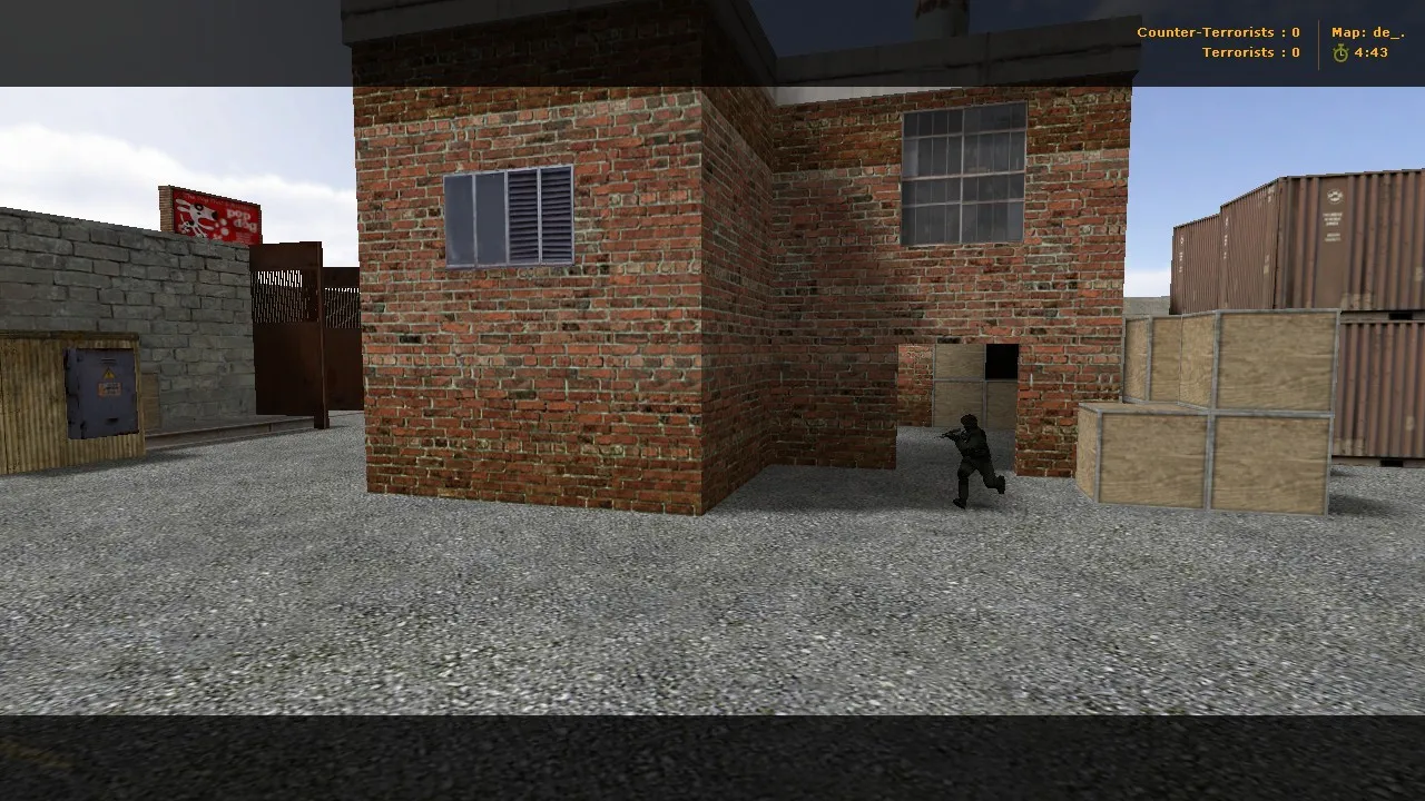 Скриншот  Карта de_storage для Counter-Strike 1.6: анализ и тактики