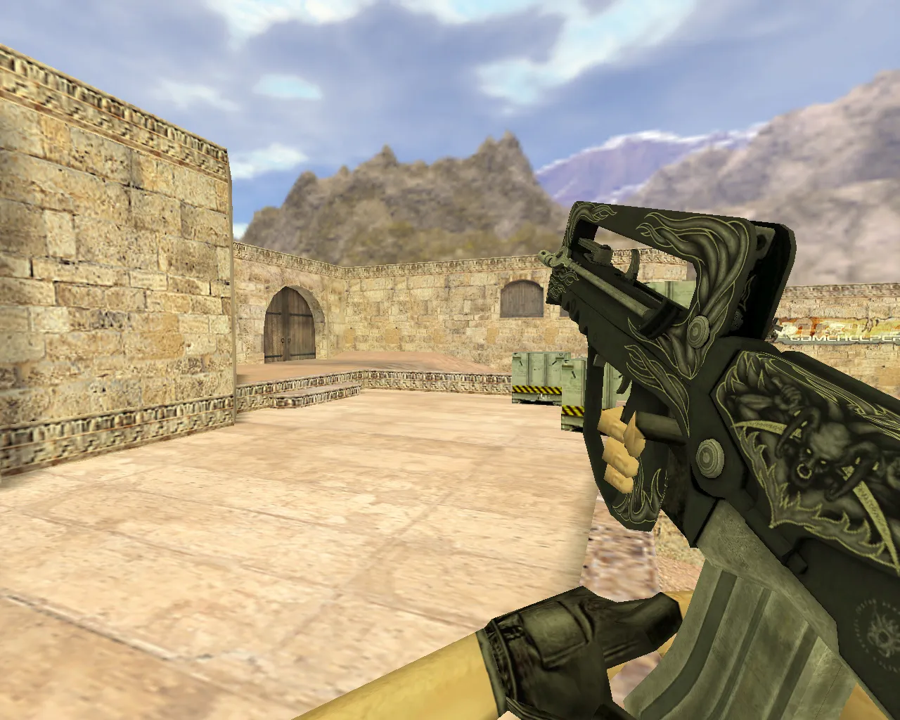 Скриншот Модель Famas Джинн для CS 1.6 - Качественная замена