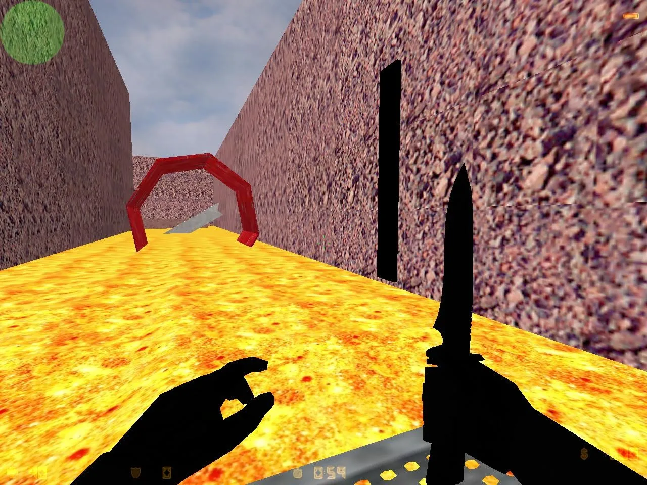 Скриншот Карта «deathrun_hot_day_fix» для CS 1.6