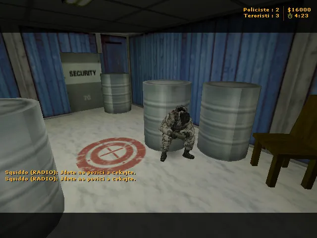 Скриншот  Карта sn_snowy для CS 1.6: Зимняя битва на заснеженных просторах