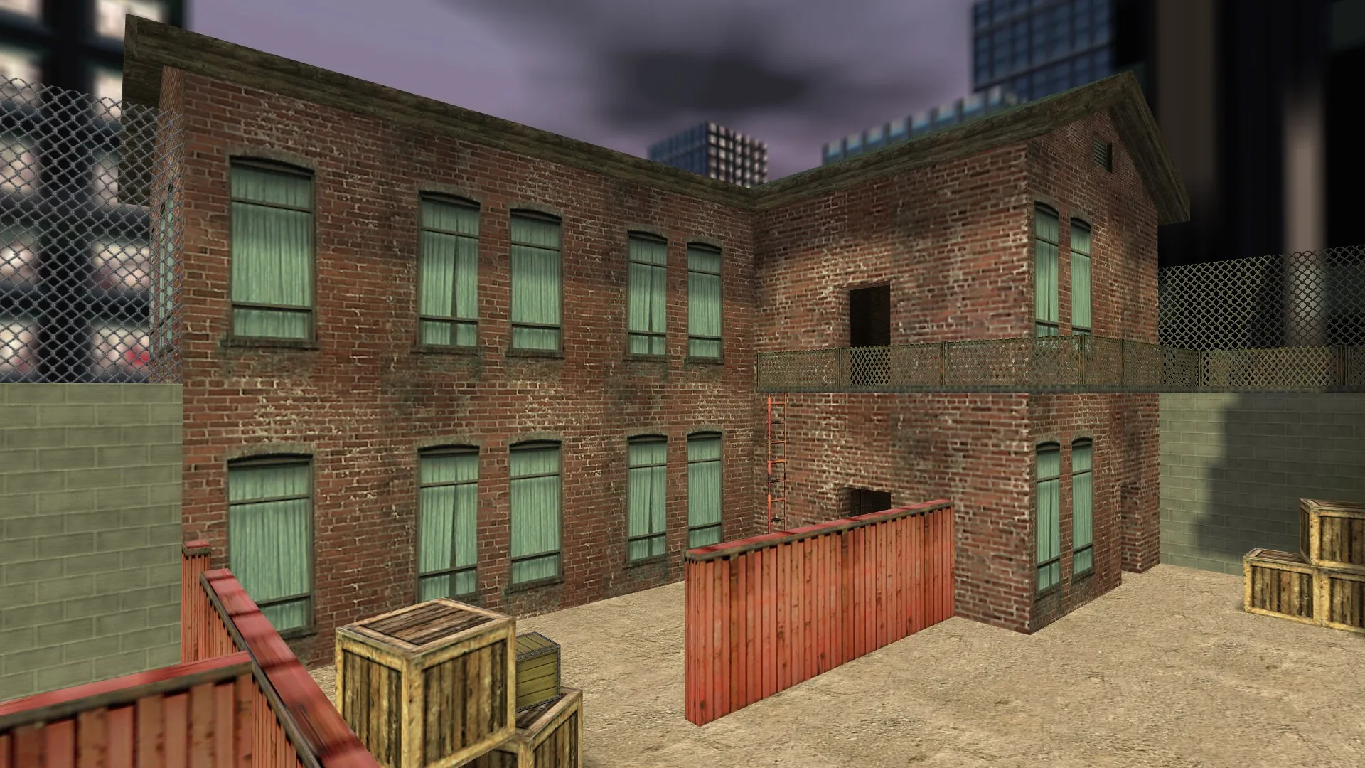 Скриншот  Карта de_cherokee для CS 1.6: баланс сторон, точки, .nav, оптимизация wpoly/epoly