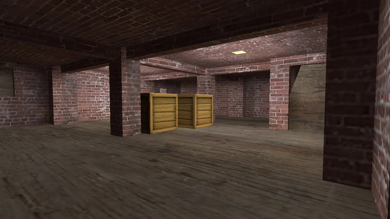 Скриншот  de_bricktown карта для CS 1.6: баланс за Т и КТ, точки под контроль, .nav для ботов, оптимизация wpoly/epoly