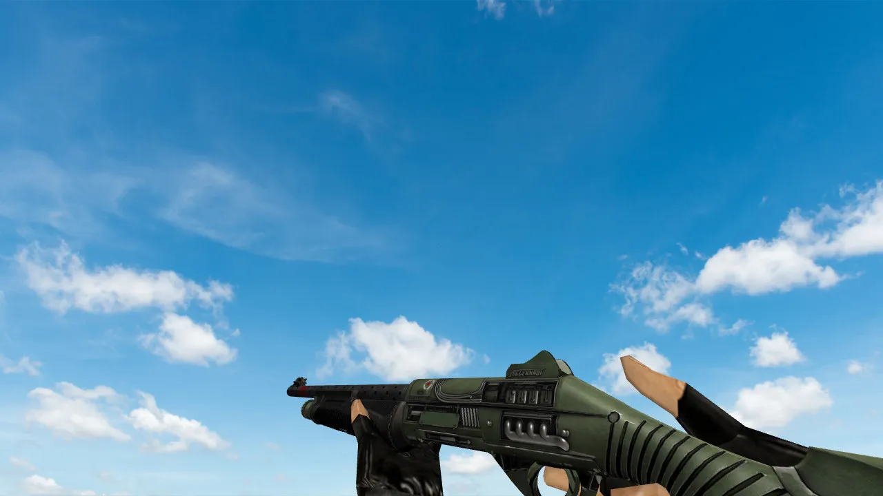 Скриншот Nova Juggernaut Green для CS 1.6 - Модель M3