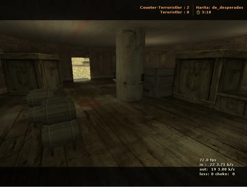 Скриншот  de_desperados карта для CS 1.6: обзор точек, тактика за Т и КТ, .nav для ботов, оптимизация wpoly/epoly