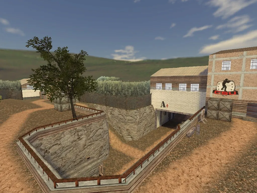 Скриншот  Карта gsu_forestcbble2 для CS 1.6 - Занимательное игровое пространство