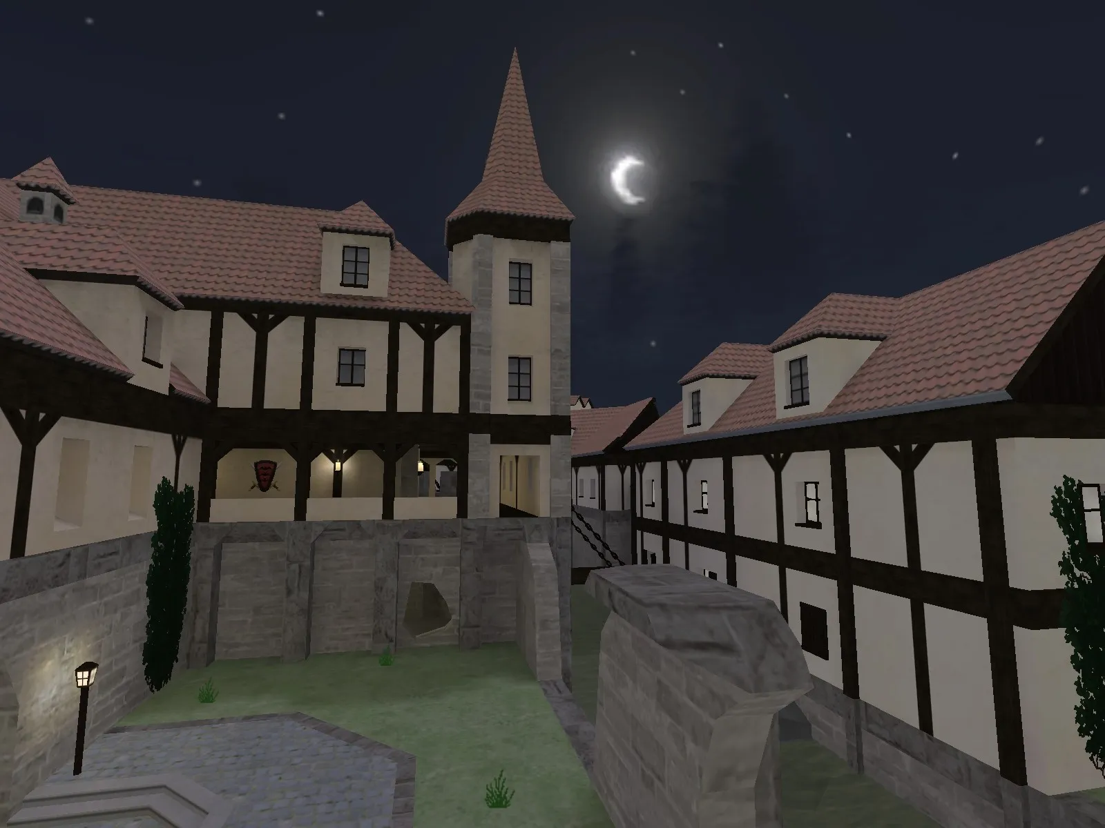 Скриншот  Карта de_racula2 для Counter-Strike 1.6: Обзор и тактика