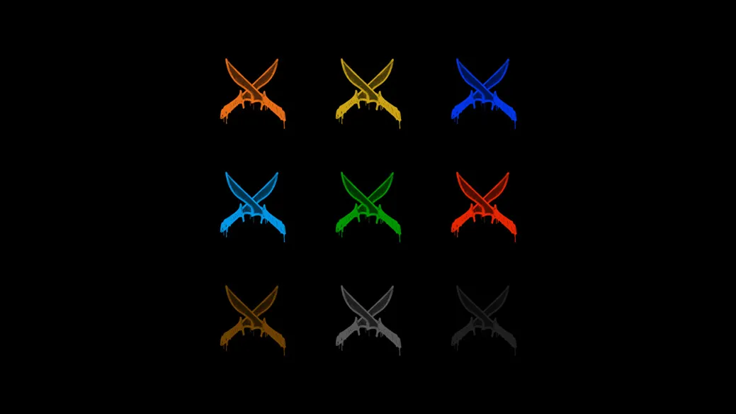 Скриншот Граффити «Скрещённые ножи» для CS 1.6 - Эстетика и стиль