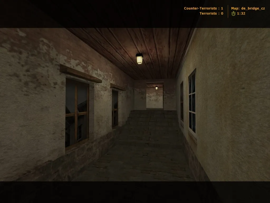 Скриншот  Карта de_bridge_cz для CS 1.6: точки, маршруты, .nav и оптимизация wpoly/epoly