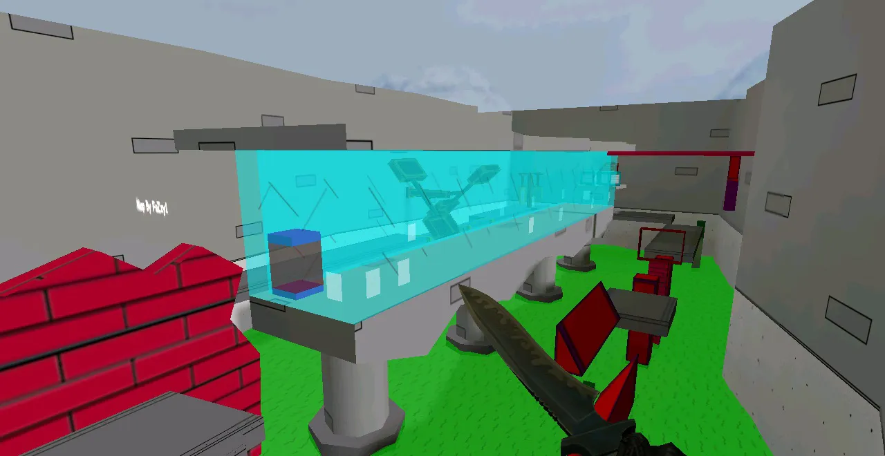 Скриншот  deathrun_cartoon для CS 1.6: deathrun карта, точки, .nav, баланс сторон и запуск без подмен