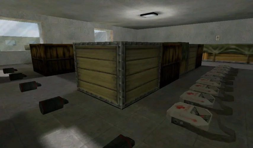 Скриншот  de_deposito для CS 1.6: настройки, тактики, .nav и оптимизация карты