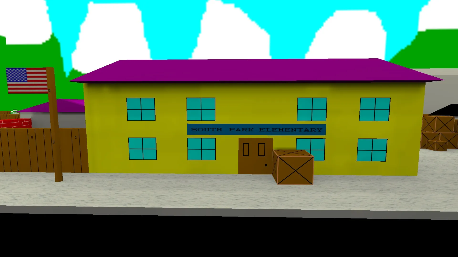 Скриншот  Карта de_southpark для CS 1.6 - Тактические возможности и баланс сторон