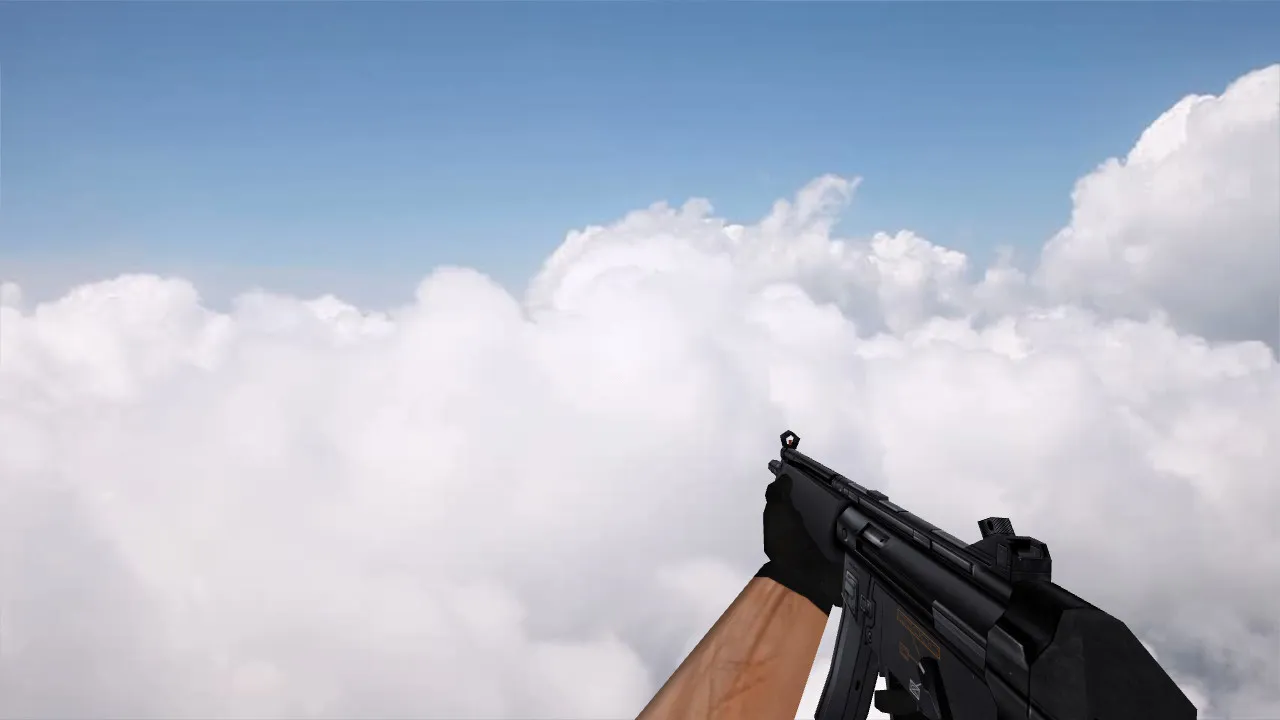 Скриншот  HD пак моделей оружия для CS 1.6: v_ п_, w_ модели, звуки, анимация осмотра и качество текстур