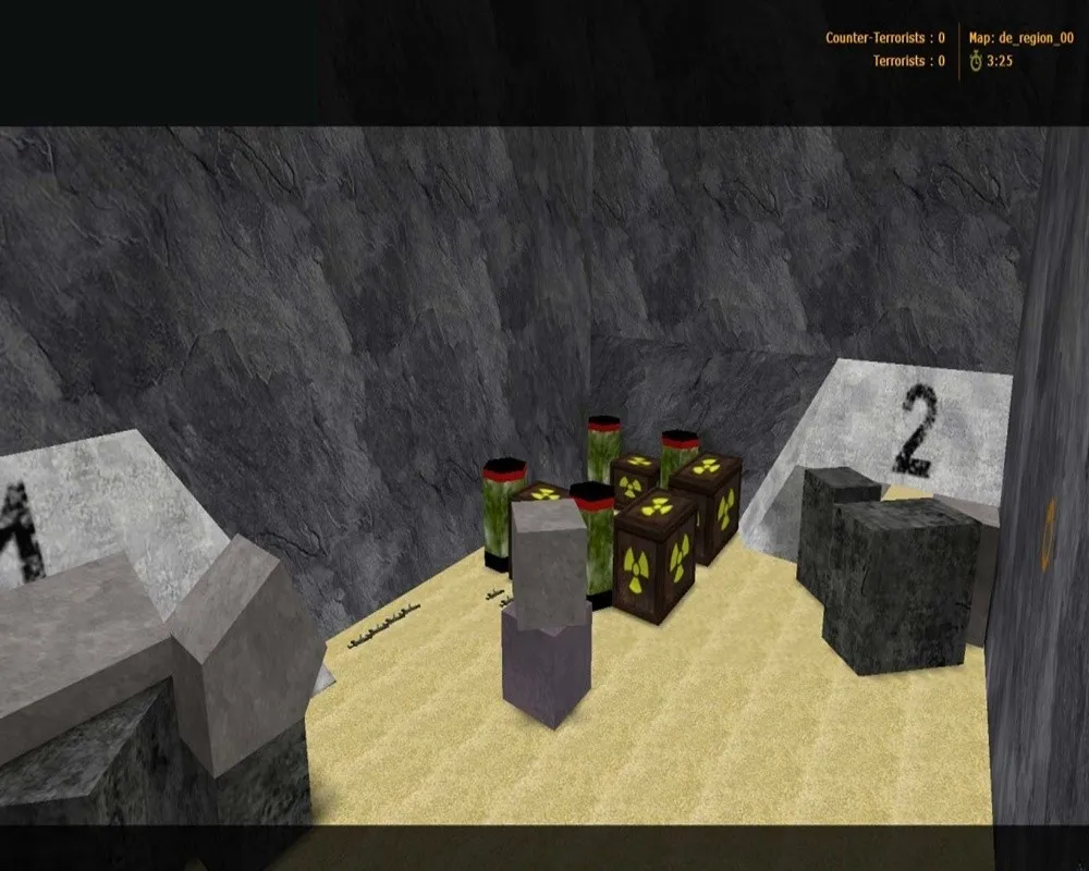 Скриншот  Карта de_region_00 для CS 1.6 - Тактическое поле боя