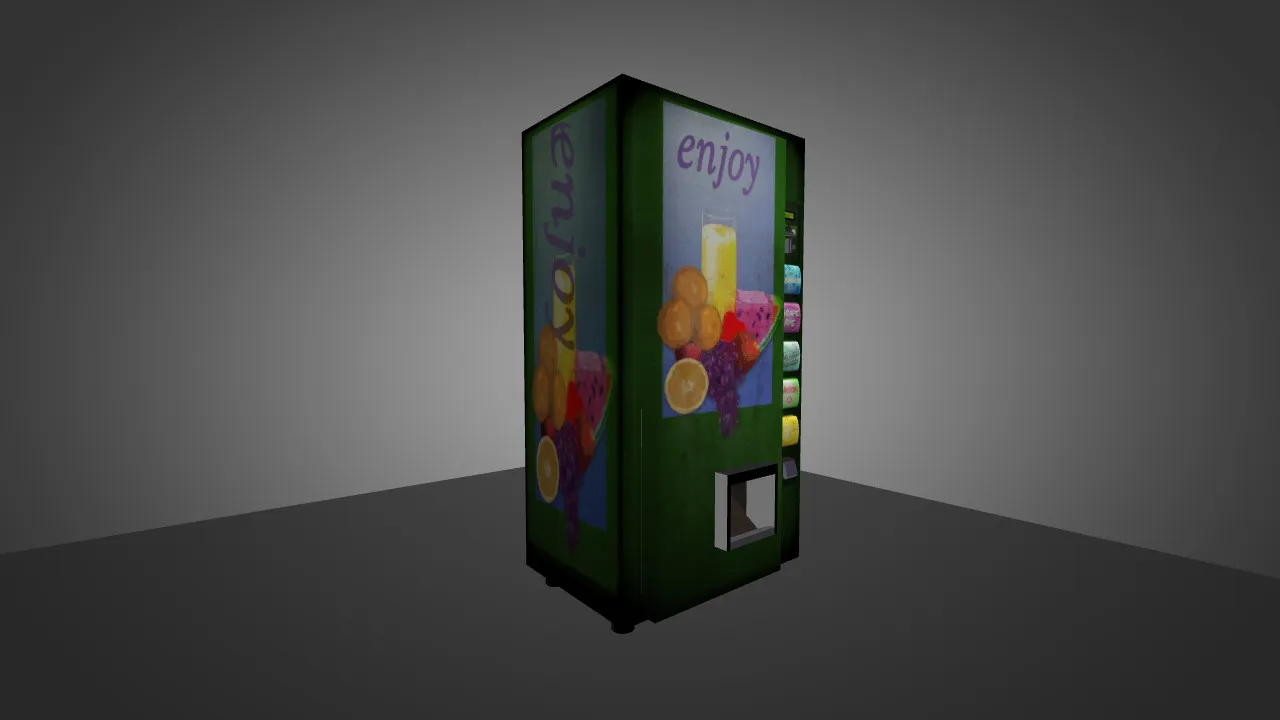 Скриншот Модель «HQ Vending machine» для CS 1.6 - Уникальный скин для игры