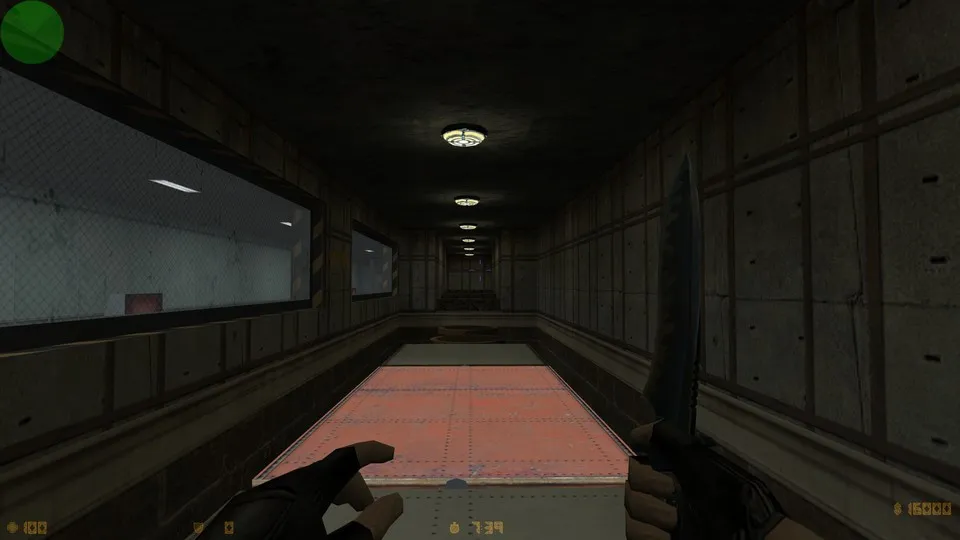 Скриншот  deathrun_toxic_pg для CS 1.6: карта для тренировки, тактика за CT и T, точки ловушек и прохождение