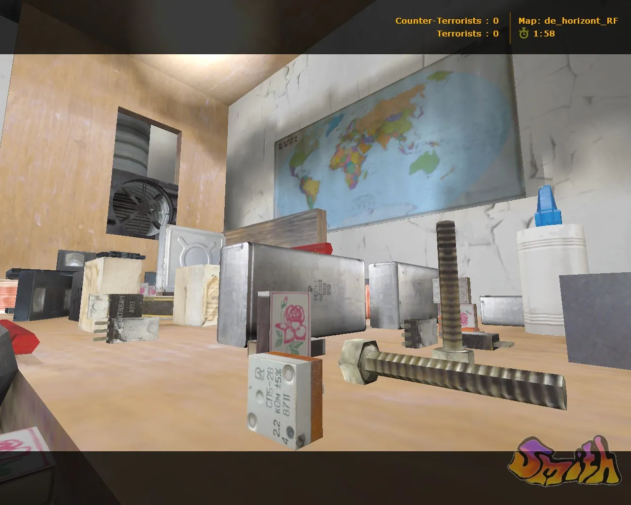 Скриншот  Карта de_horizont_rf для CS 1.6: Тактические особенности и оптимизация