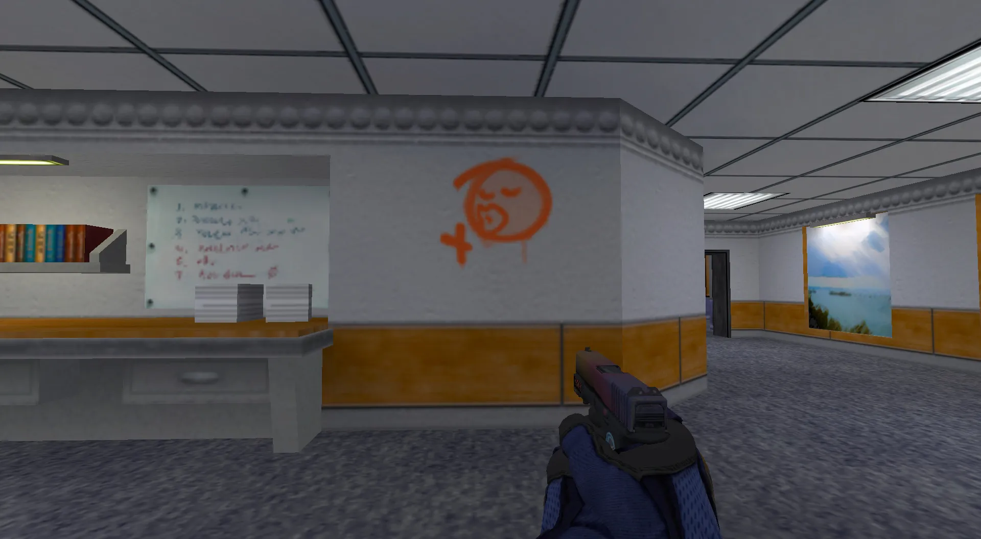 Скриншот Граффити «Чмок» для CS 1.6 - Уникальный стиль из CS:GO