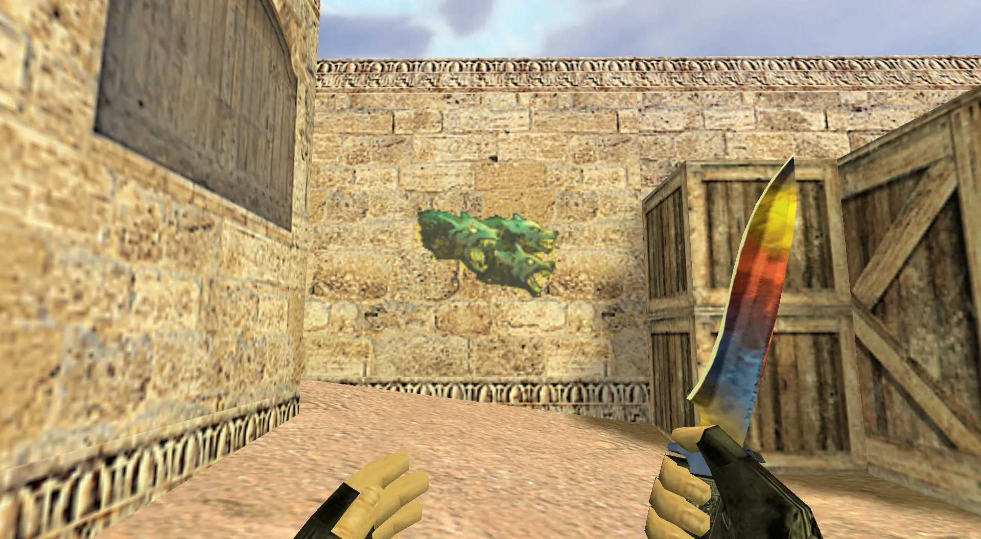 Скриншот Граффити «Цербер» для CS 1.6 - Уникальный стиль в игре