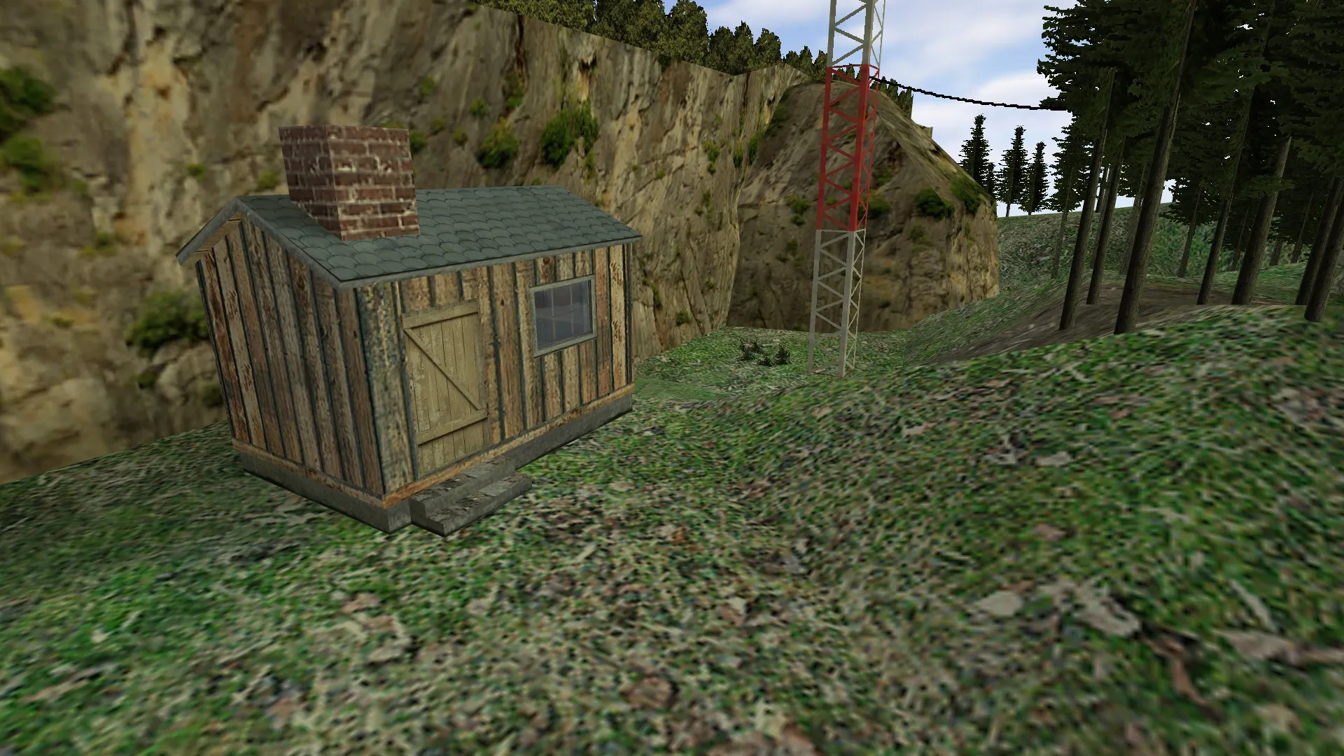 Скриншот  Карта «de_kesamokki» для CS 1.6 - Тактический анализ и детали