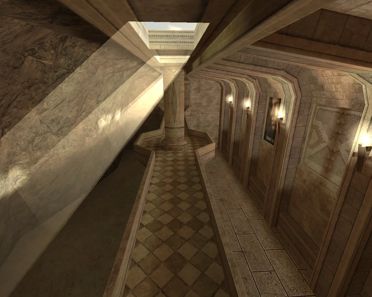 Скриншот  Карта 1hp_freak для CS 1.6: ножевой режим, точки и тактики, .nav для ботов, оптимизация wpoly/epoly