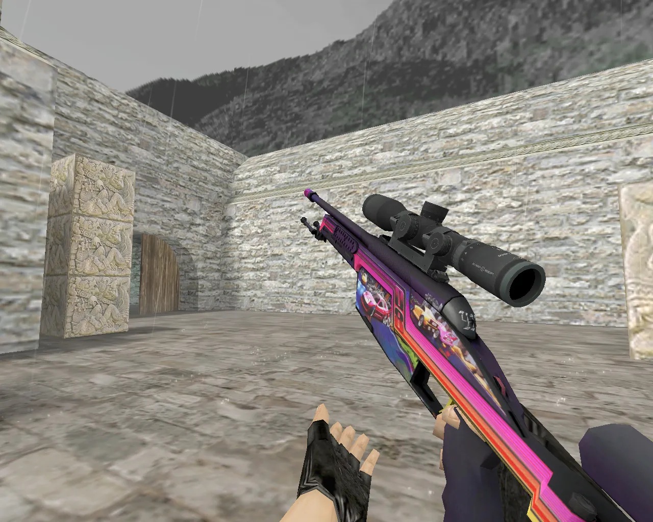 Скриншот Скин SSG 08 | Турбовыпад (Turbo Peek) для CS 1.6