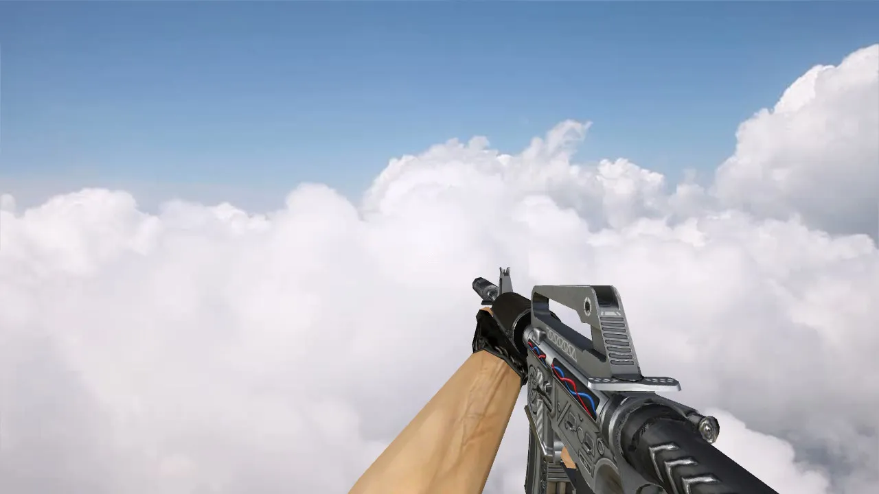 Скриншот Модель M4A1 Defuser v_ / p_ / w_ для CS 1.6: звуки, анимация осмотра, текстуры и настройка отображения