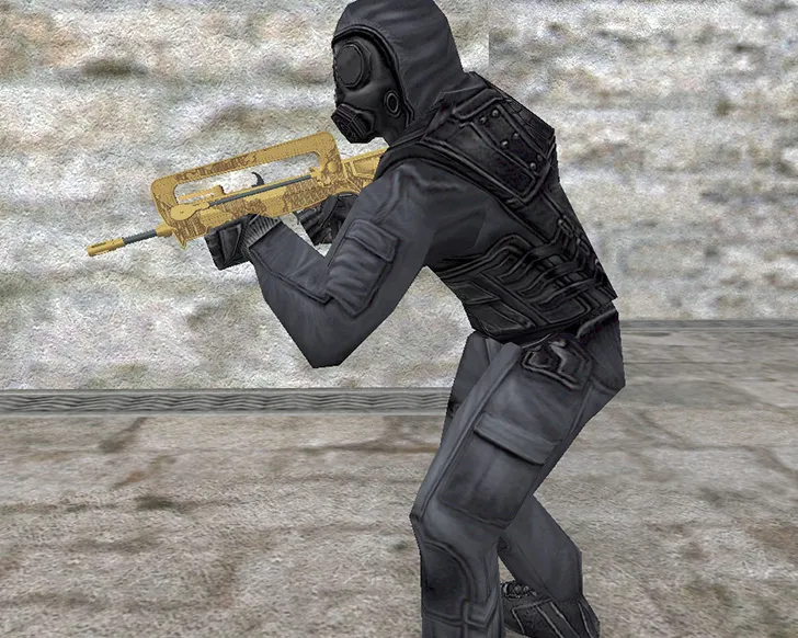 Скриншот FAMAS «Дань уважения» для CS 1.6 – Скин из CS20