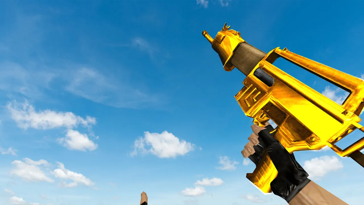 Скриншот Модель «SPAS-15 Gold» для CS 1.6 - Обзор и особенности