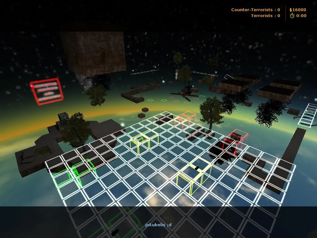 Скриншот  deathrun_confusing — карта deathrun для CS 1.6: точки, раунды, боты и оптимизация