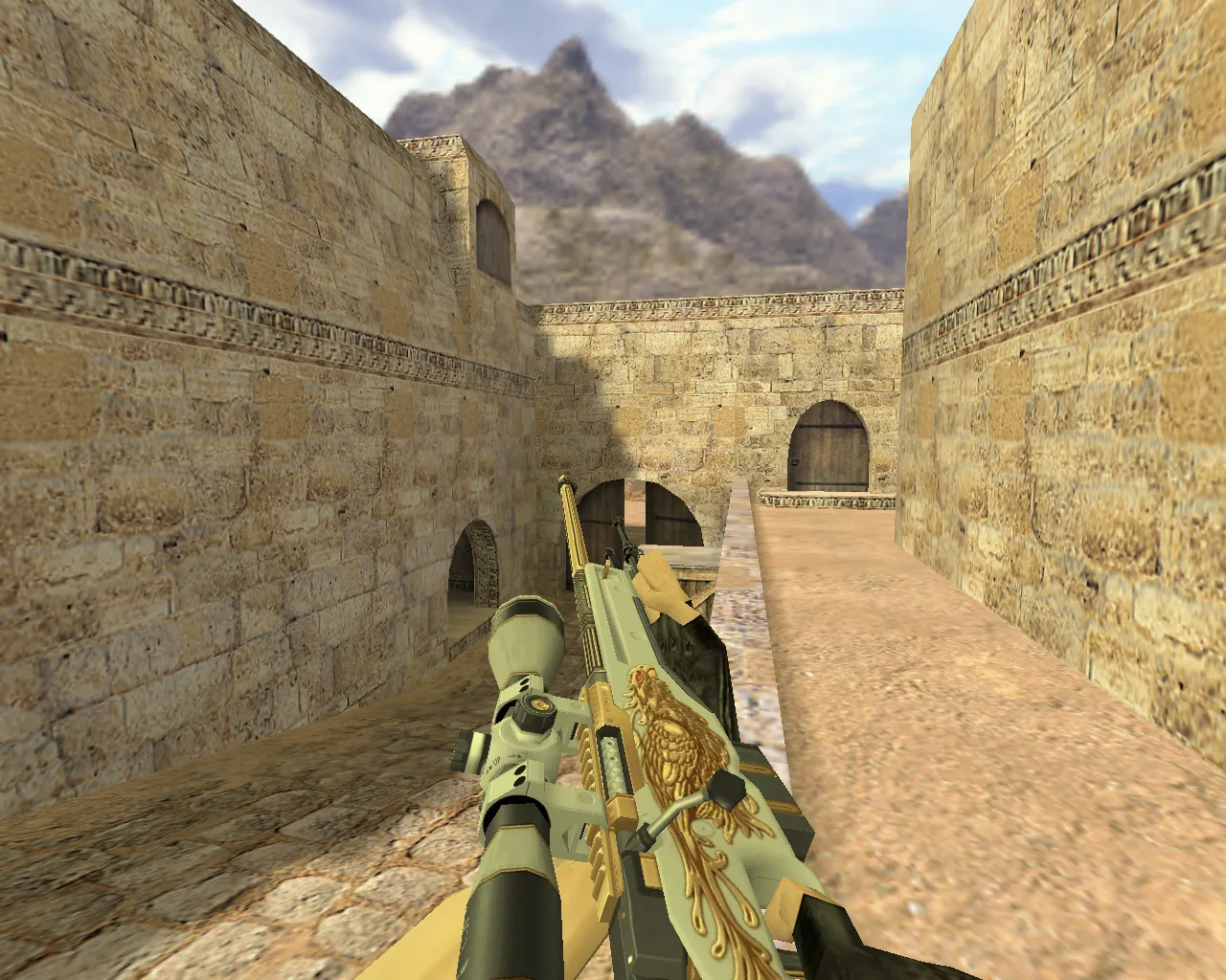 Скриншот Модель «AWP Серый Феникс» для CS 1.6 – Качественные текстуры и стильный дизайн