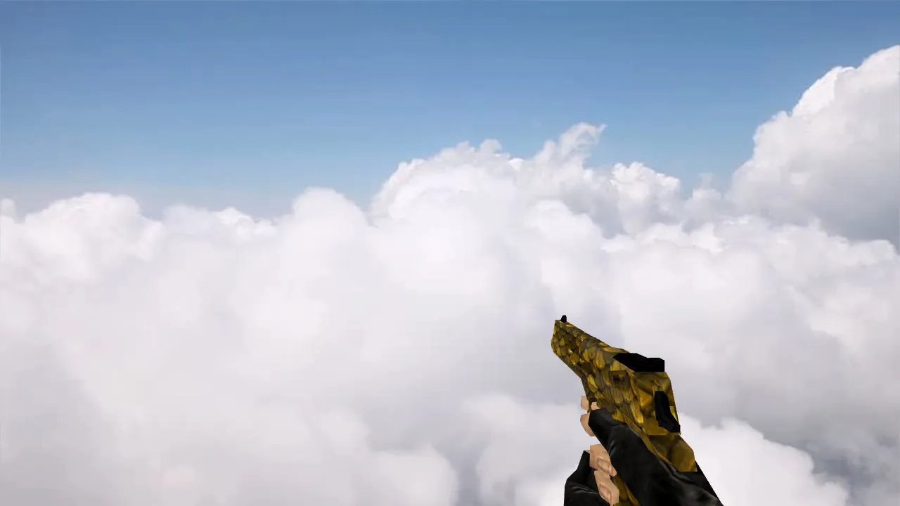 Скриншот Модель «Deagle Gold scales» для CS 1.6 - Анимации и текстуры