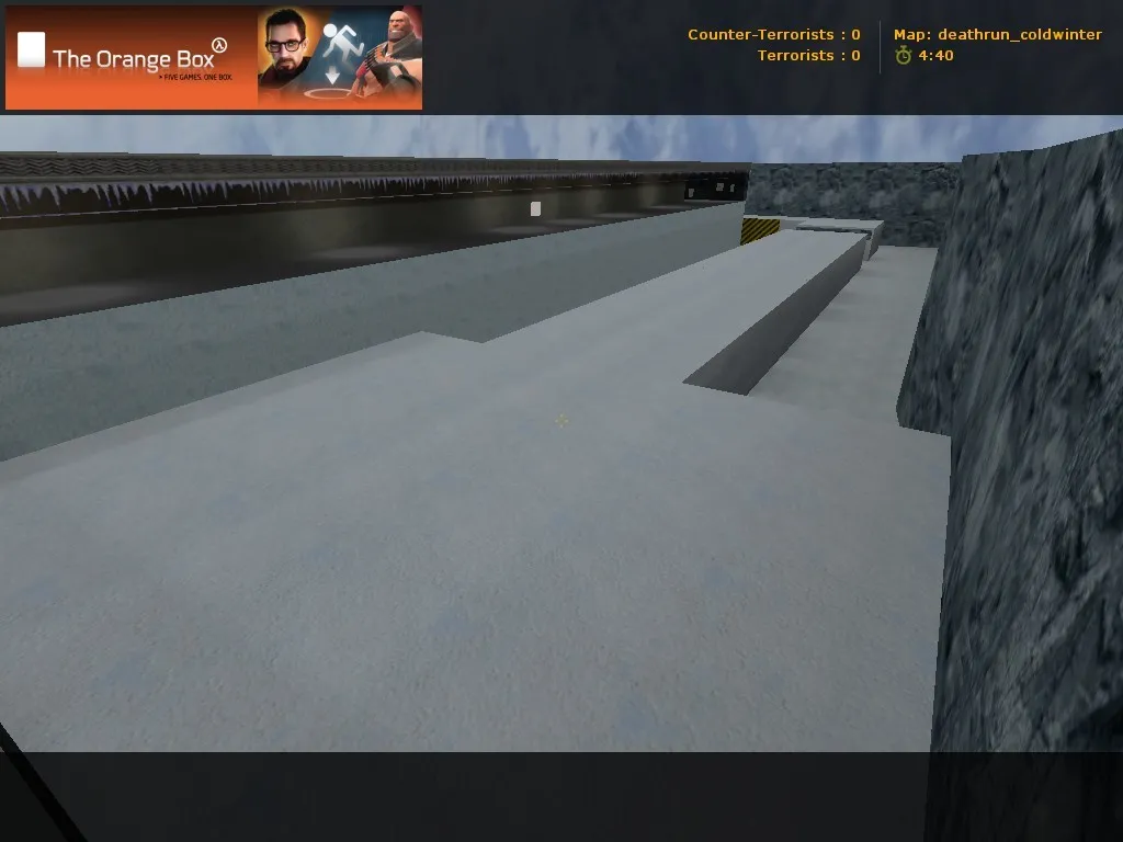 Скриншот Карта «deathrun_coldwinter» для CS 1.6