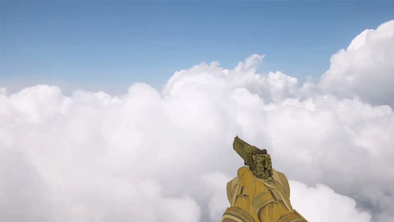 Скриншот Модель «Deagle Золотой карп» для CS 1.6 – качественная замена