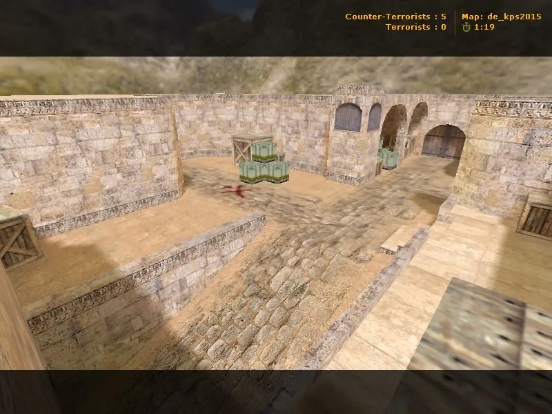Скриншот  Карта de_kps2015 для CS 1.6 - тактические возможности и баланс