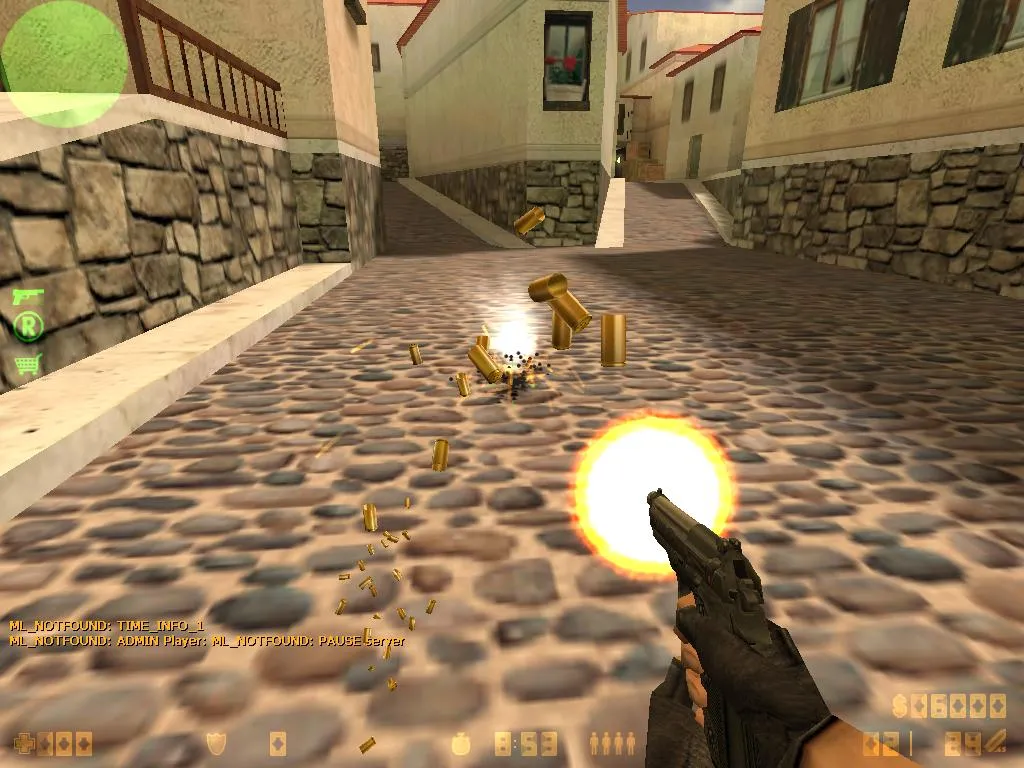 Скриншот  Retexture Shells — модель гильз для CS 1.6: v_ p_ w_ модели, звуки, анимация осмотра и текстуры