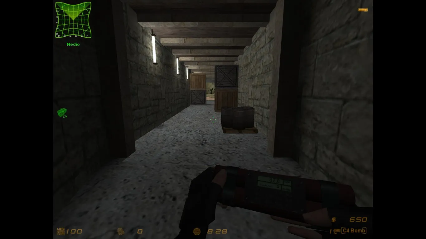 Скриншот  de_gamebanana карта для CS 1.6: баланс сторон, точки, .nav и оптимизация wpoly/epoly