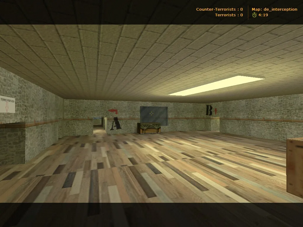Скриншот  Карта de_interception для Counter-Strike 1.6: Тактический анализ и особенности