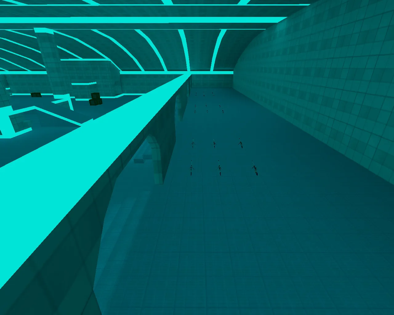 Скриншот  Карта awp_neons для CS 1.6: AWP-поинты, баланс сторон, .nav для ботов и оптимизация полигонов