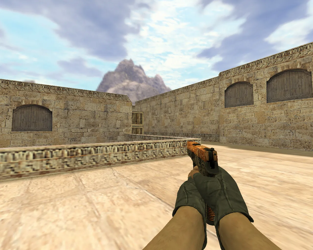 Скриншот Модель P250 Роспись для CS 1.6 - Улучшение игрового процесса