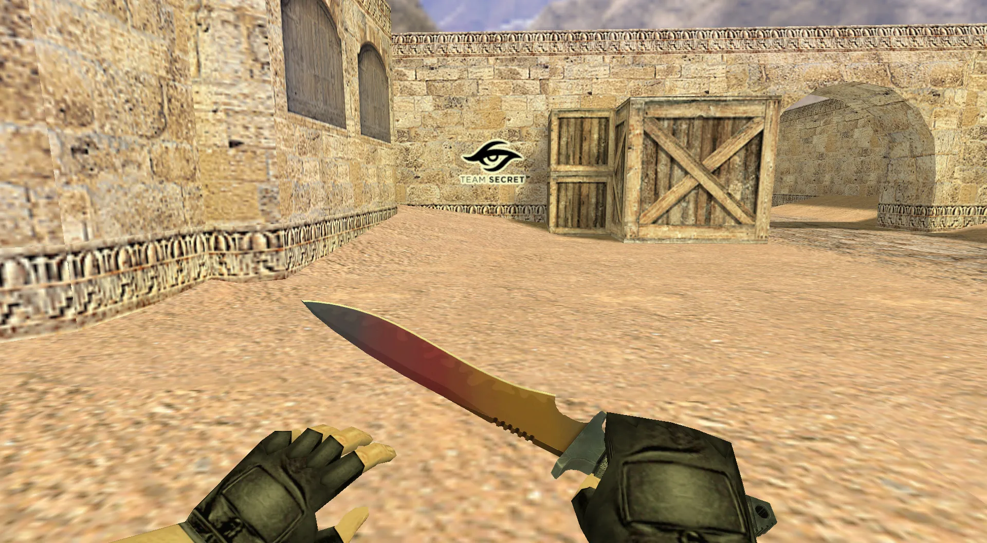 Скриншот Граффити «Team Secret Logo» для CS 1.6 - Идеальный выбор для киберспорта