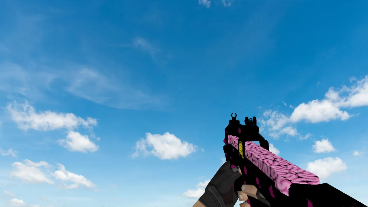 Скриншот Модель P90 Zombie для CS 1.6 - Идеальный выбор для геймеров