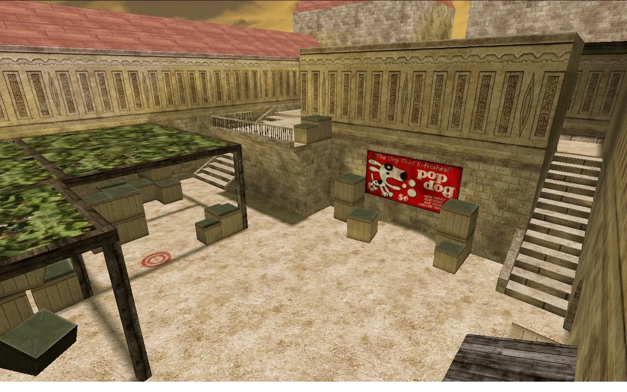 Скриншот  Карта de_solitude для Counter-Strike 1.6: тактика и особенности