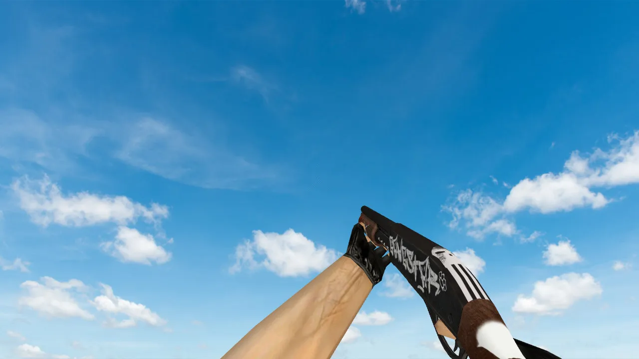 Скриншот Модель «Sawed-off Gangstar» для CS 1.6 | Уникальный стиль и качество