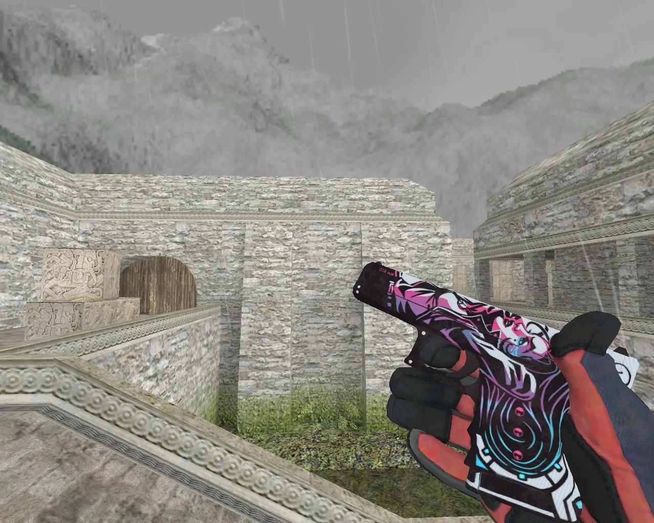 Скриншот Glock «Неонуар» (Neo-Noir) для CS 1.6 - Идеальный выбор для игроков