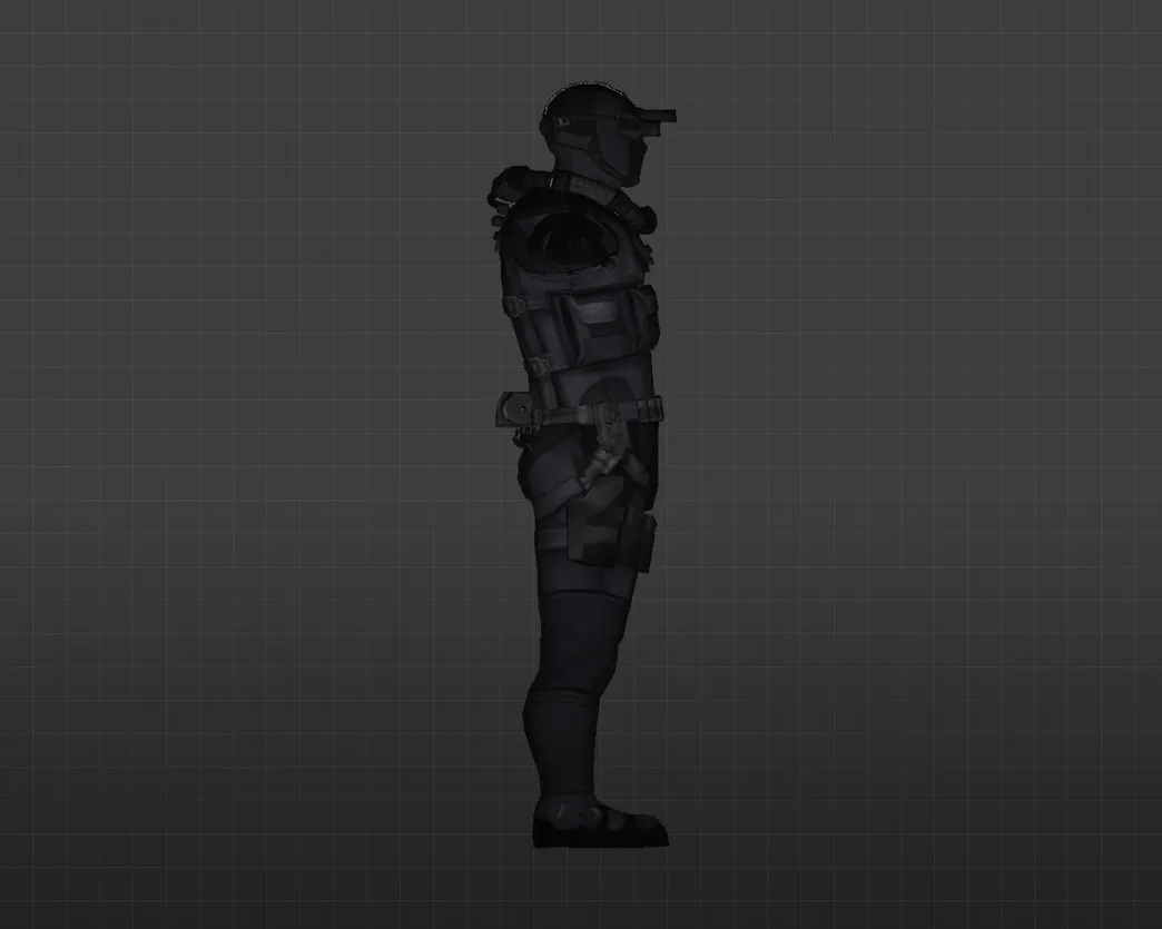 Скриншот Модель «Сэм Фишер» для CS 1.6 - Уникальный скин для вашего персонажа